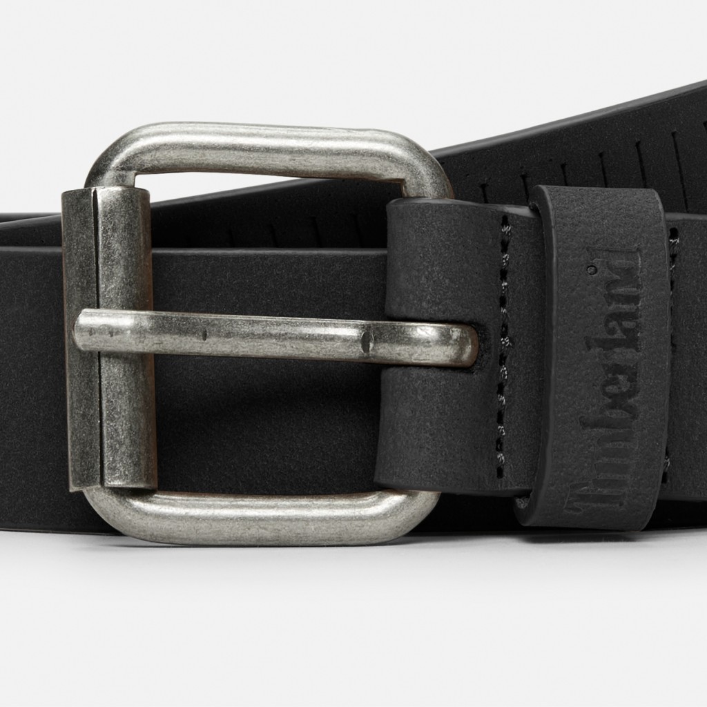 TİMBERLAND 35mm nubuck belt with vertical cuts TB0A5MRS0011