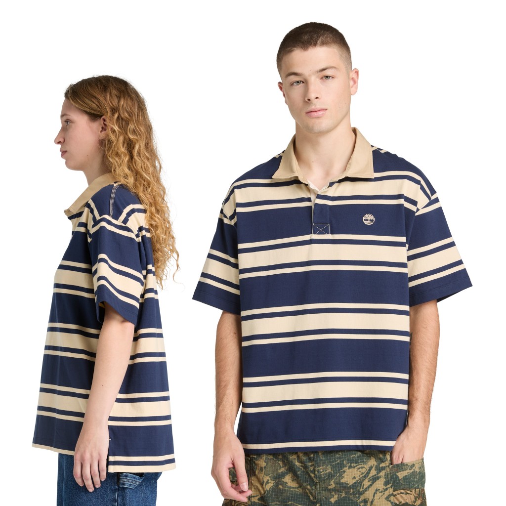 TİMBERLAND SS Striped Rugby Polo TB0A5MHGAGJ1