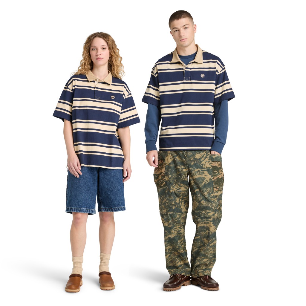 TİMBERLAND SS Striped Rugby Polo TB0A5MHGAGJ1