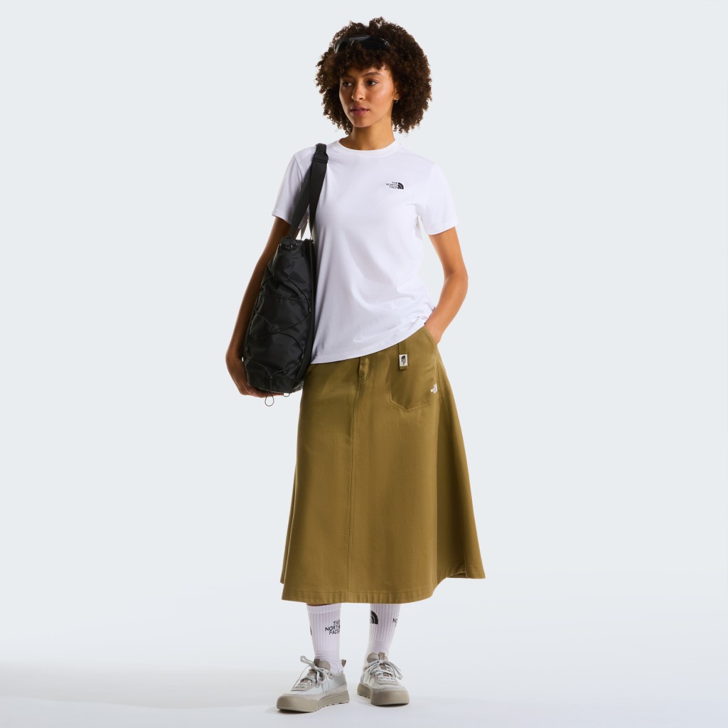 THE NORTH FACE W EVOLUTION SIMPLE DOME CROP RLX SS TEE NF0A8FDHFN41