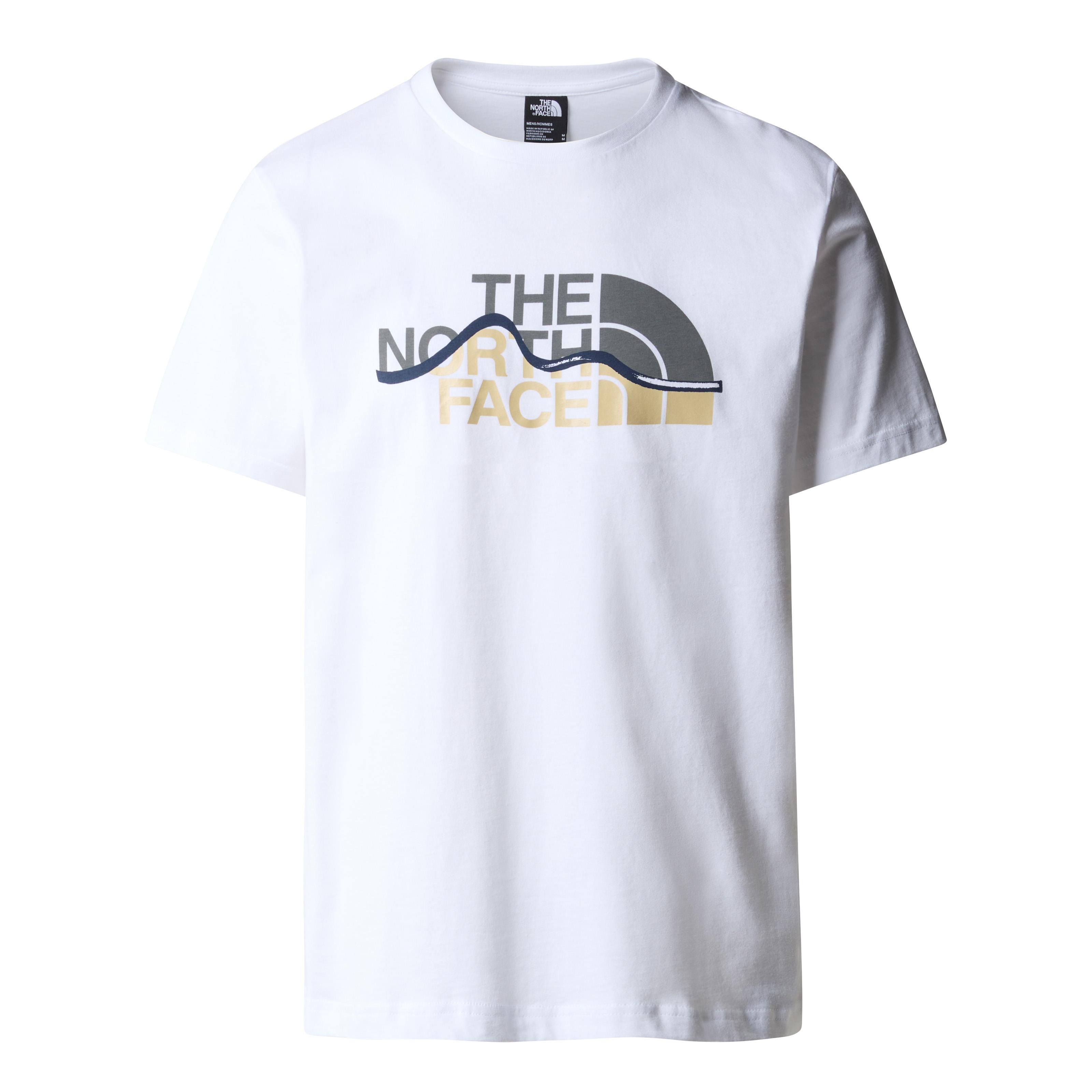 THE NORTH FACE M SS MOUNTAIN LINE TEE NF0A87NTFN41