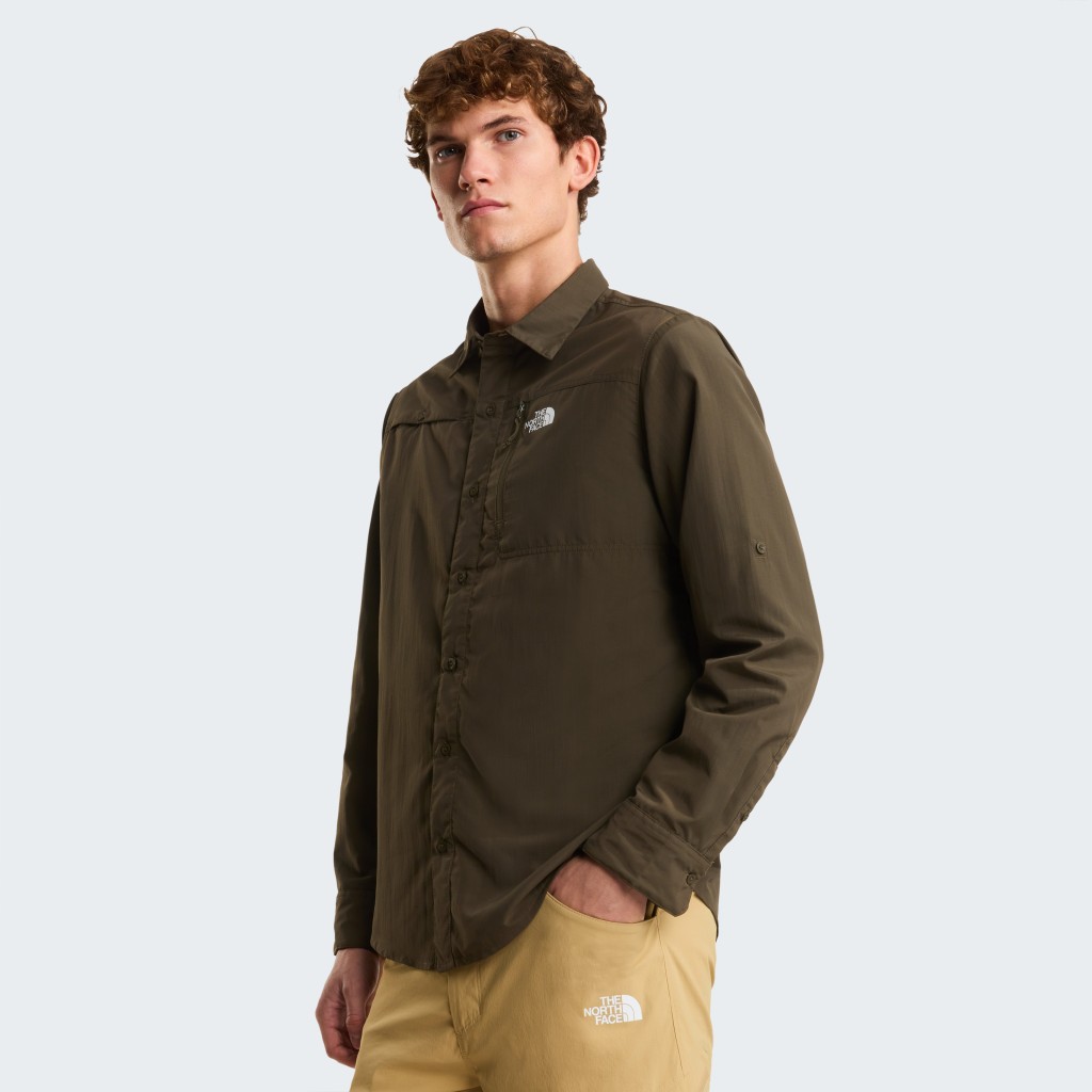 THE NORTH FACE M SEQUOIA LONG SLEEVE SHIRT NF0A8FU521L1