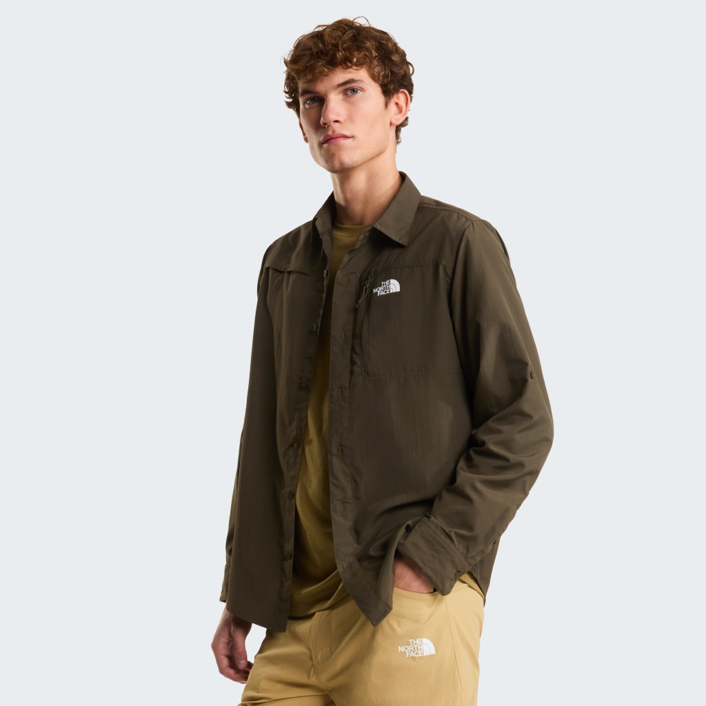 THE NORTH FACE M SEQUOIA LONG SLEEVE SHIRT NF0A8FU521L1